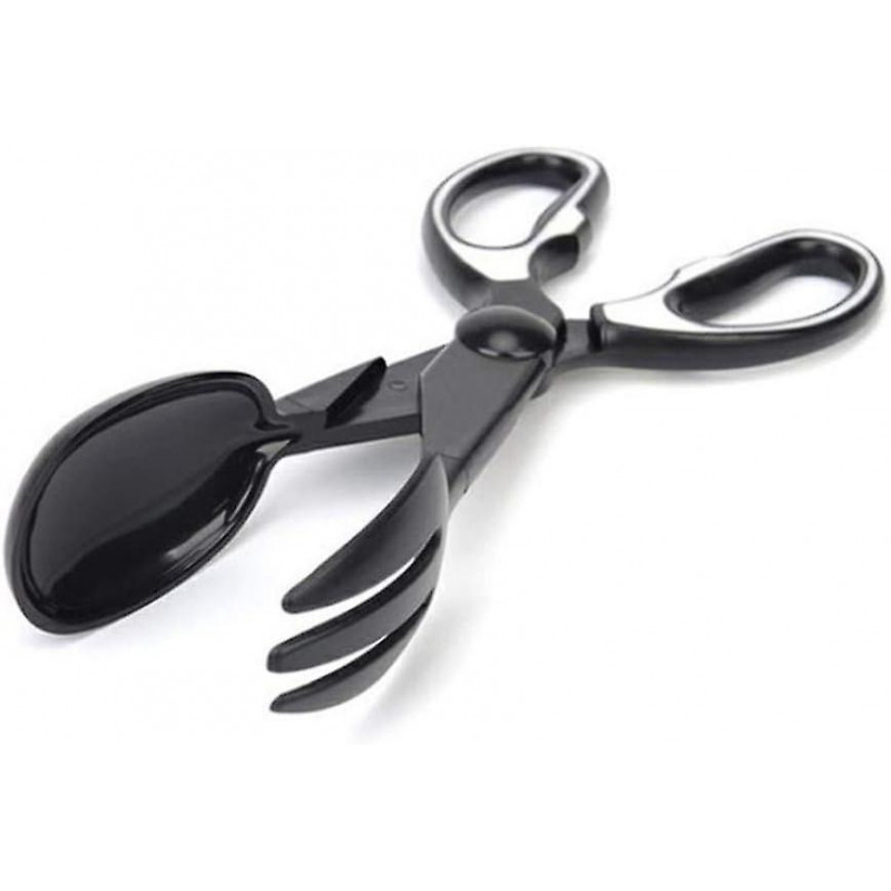 Pet Poop Tongs Scissors,black
