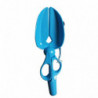 LINJOU Portable Pet Pickup Clip Scissor Shape Pet Waste Picker for Cleaning Dogs Cats Poo Waste,blue LINJOU Portable Pet Pickup Clip Scissor Shape Pet Waste Picker for Cleaning Dogs Cats Poo Waste,blue