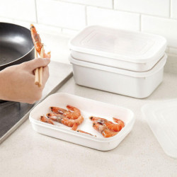 Household Refrigerator Fruit Grain Lunch Food Plastic Storage Box Case Dispenser