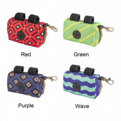 Travel With Clip For Leash Pick Up Holder Portable Poop Bag Dispenser Dog Cat