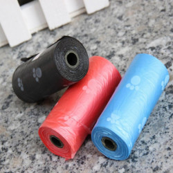 1pcs Pet Printing Waste Bags Pet Pick Up Poop Clean Up Rubbish Bag