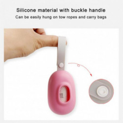 Chiens Chats Léger Pet Sac à Ordures Distributeur Jardin Portable Avec Lanyard