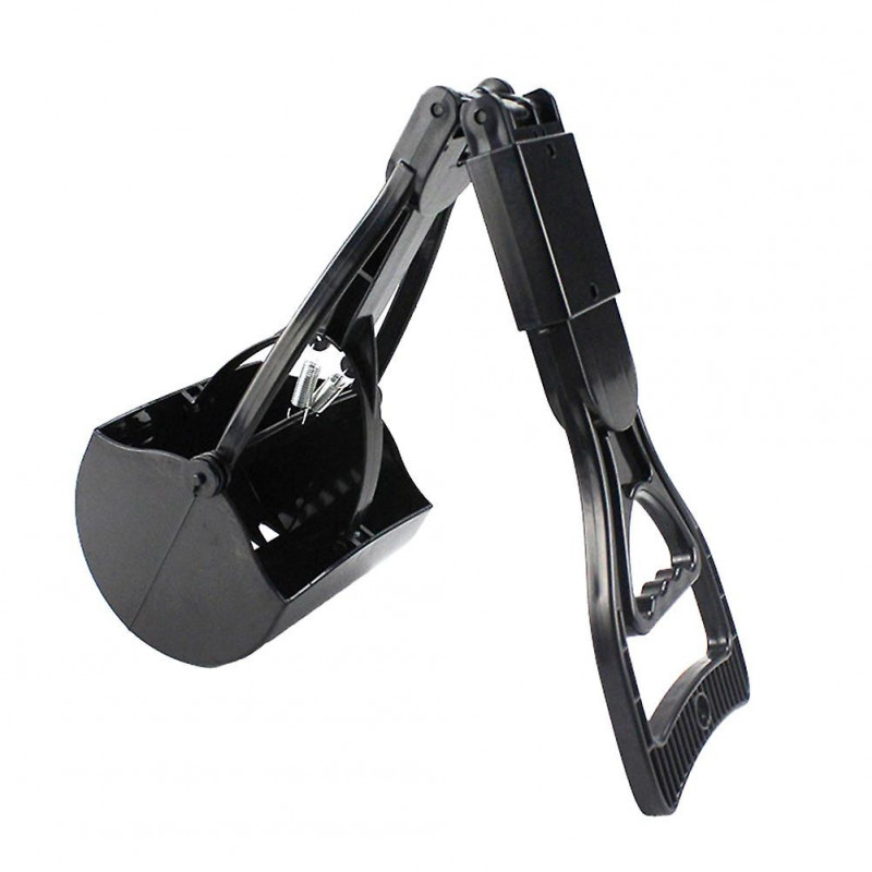 Dog Cat Handheld Pet Pooper Scooper ABS Long Handle Outdoor Foldable Pick Up