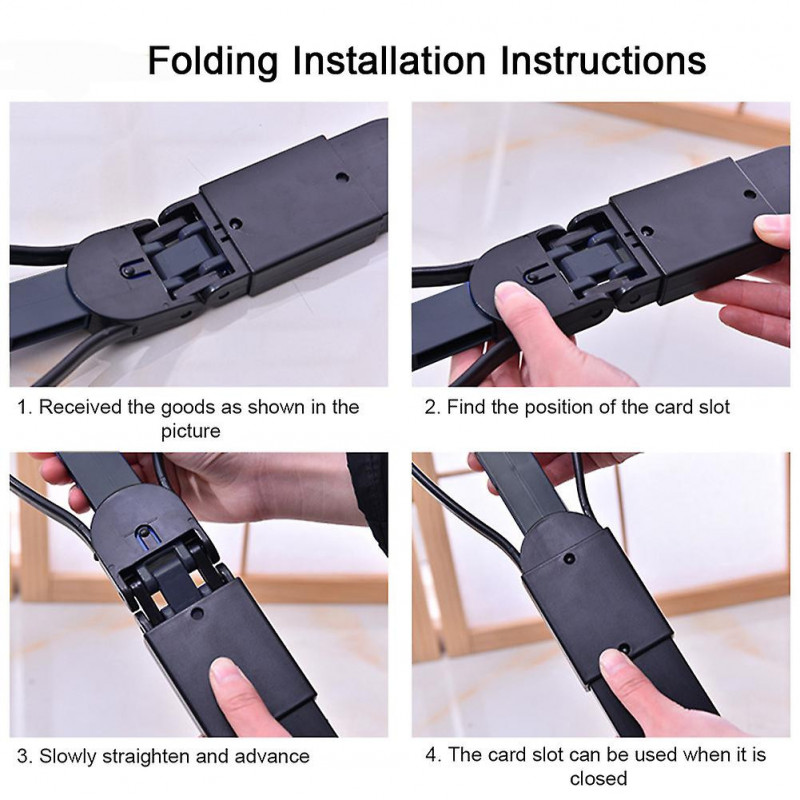 Dog Cat Handheld Pet Pooper Scooper ABS Long Handle Outdoor Foldable Pick Up