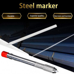 3 Soapstone Round Holders With 6 Refills For Welding Tools And Welders Markers Removable Markings O