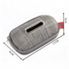 2pcs Portable Pet Dog Poop Bag Dispenser Pick Up Bags Holder With Rope Cleaning Waste Garbage Box,