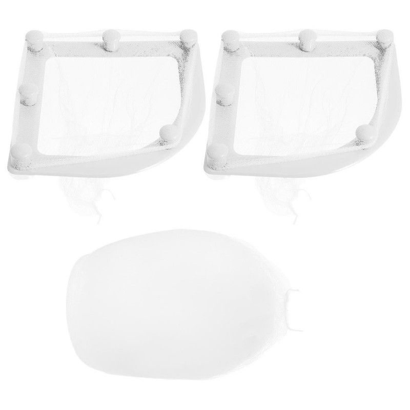 62pcs Évier de cuisine Sacs filtrants Porte-sacs filtrants Cadeaux pratiques de pendaison de crémaillère