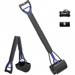 32" Pooper Scooper for Large Small Dogs Cats Pooper Scoopers with Long Handle Durable Foldable Pick Up Shovel [...]