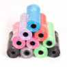 12/24 rouleaux sacs à crottes de chien en plastique sac à ordures étanche sac à déchets pour animaux de compagnie [...]