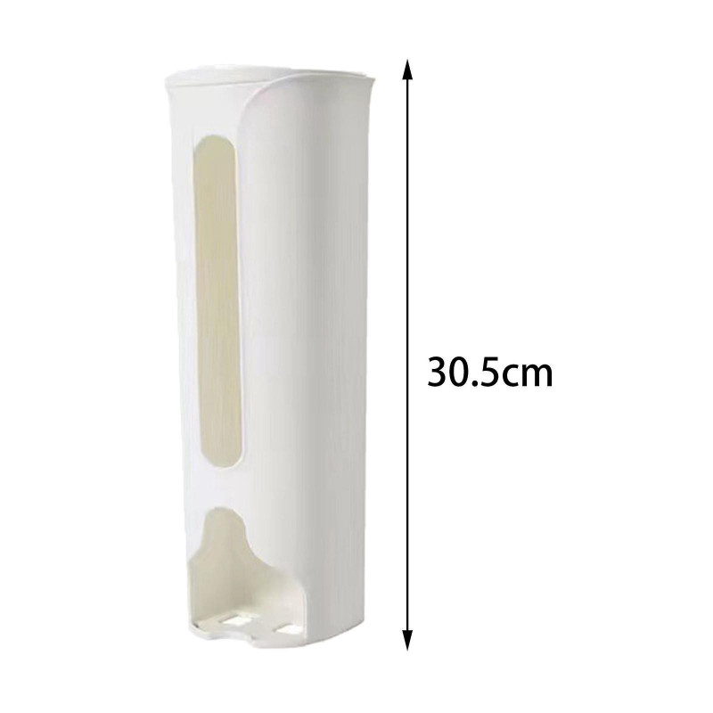 Grocery Bag Holder Portable Trash Bag Organizer For Bathroom Home Kitchen Blue