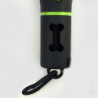 Dog Poop Bag Dispenser with LED Flashlight Cleaning Waste Garbage Box Carrier