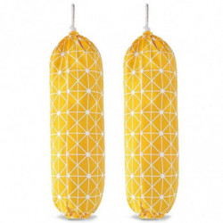 Plastic Bag Holder, Foldable Washable Grocery Bag Dispenser Recycling Shopping Bag Organizer Grocer