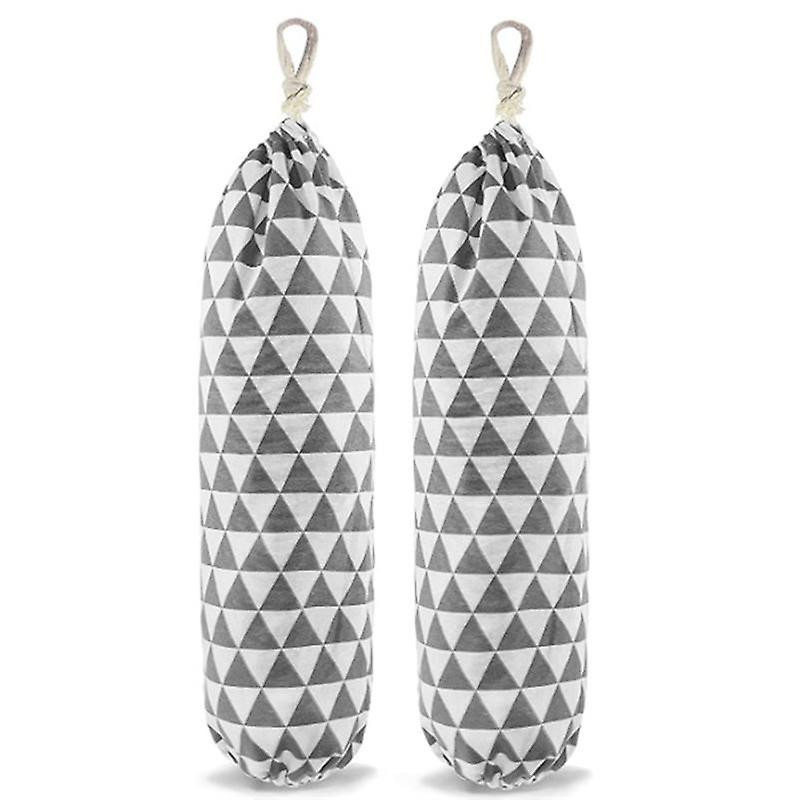 Plastic Bag Holder, Foldable Washable Grocery Bag Dispenser Recycling Shopping Bag Organizer Grocer