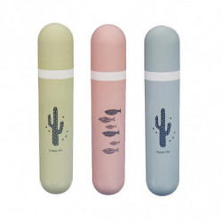 Toothbrush Boxes Holder Eco-Friendly Plastic Portable Dustproof Toothbrush