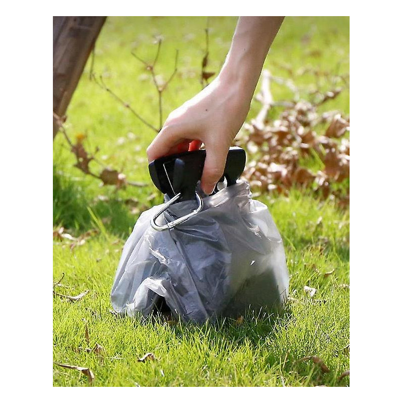 Gray (S 14+11.5cm) Poop Catcher and Poop Bags Out Portable Folding Toilet Dog