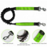 Multifunctional Reflective Nylon Pet Night Leash Dog Waist Bag