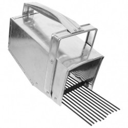 Berry Picker Ergonomic Handle Blueberry Picker with Rake Garden Berries Picking Scoop