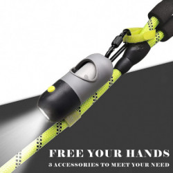 Dog Poop Bag Dispenser Built-in Led Flashlight 2pcs Poop Bag Holder With Ca