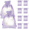 10Pcs Sachet Empty Bags Lavender Sachets Lavender Bags Sacks for Lavender Spice