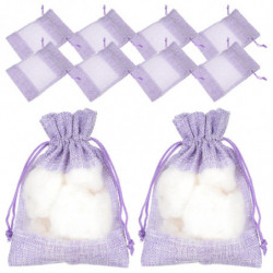 10Pcs Sachet Empty Bags Lavender Sachets Lavender Bags Sacks for Lavender Spice