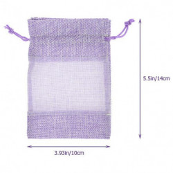 10Pcs Sachet Empty Bags Lavender Sachets Lavender Bags Sacks for Lavender Spice