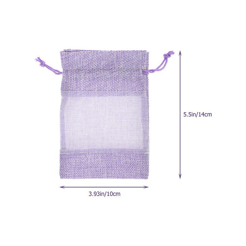 10Pcs Sachet Empty Bags Lavender Sachets Lavender Bags Sacks for Lavender Spice