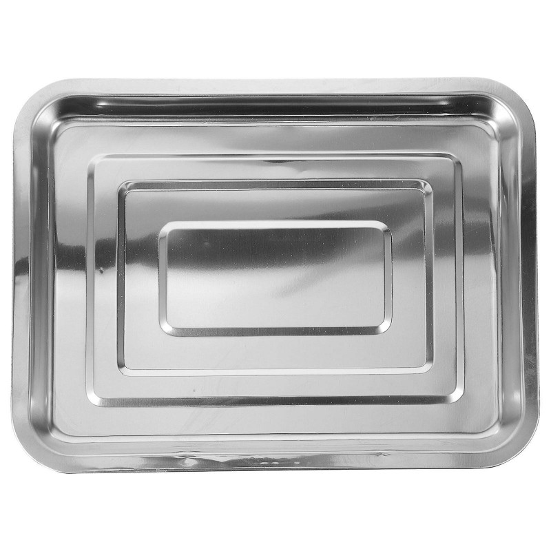 Cage Bottom Tray Stainless Steel Pet Waste Dog Birds Urinary Tray Dog Cage Accessory