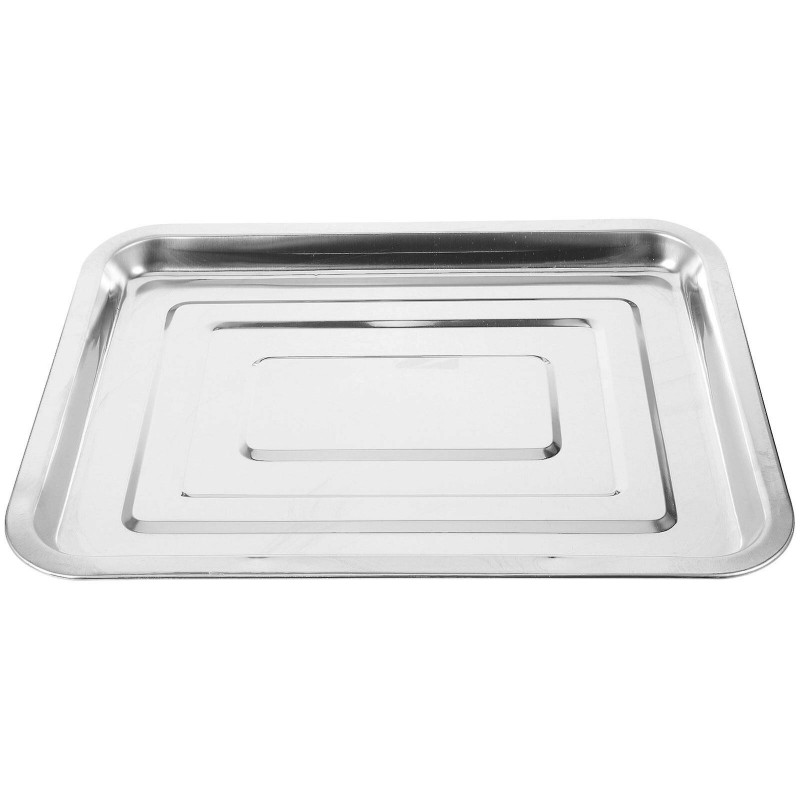 Cage Bottom Tray Stainless Steel Pet Waste Dog Birds Urinary Tray Dog Cage Accessory