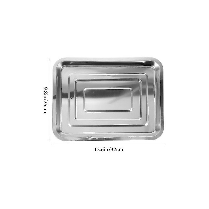 Cage Bottom Tray Stainless Steel Pet Waste Dog Birds Urinary Tray Dog Cage Accessory