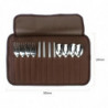 Sac de rangement de vaisselle de camping 4 personnes en plein air pli vaisselle ensemble cuillère baguettes de [...]