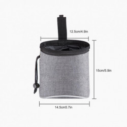 Paquet de nourriture pour chiens Poches Sac de rangement Oxford Cloth Portable Durable Kibble Distributeur Outdoor [...]