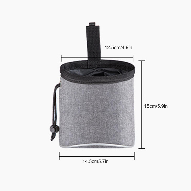 Paquet de nourriture pour chiens Poches Sac de rangement Oxford Cloth Portable Durable Kibble Distributeur Outdoor [...]