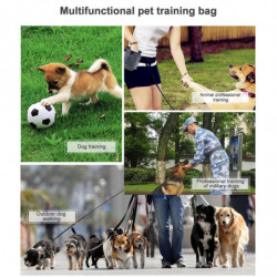 Paquet de nourriture pour chiens Poches Sac de rangement Oxford Cloth Portable Durable Kibble Distributeur Outdoor [...]