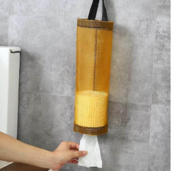 Home Grocery Bag Holder Wall Mount Plastic Bag Holder Dispenser Hanging Storage Trash Garbage Bag Kitchen Garbage [...]