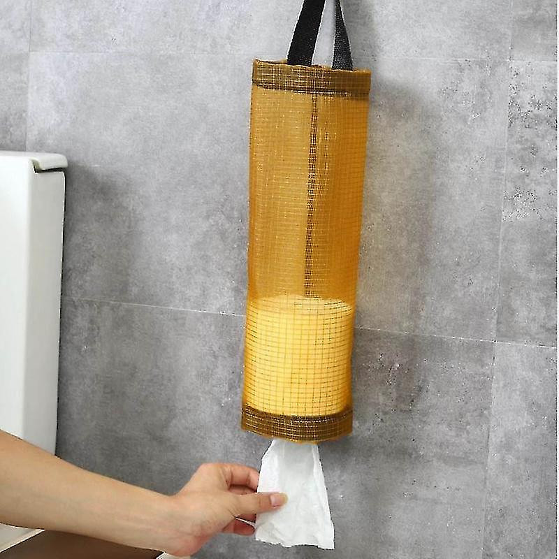 Home Grocery Bag Holder Wall Mount Plastic Bag Holder Dispenser Hanging Storage Trash Garbage Bag Kitchen Garbage [...]