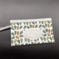 Portable Wet Wipe Pouch Dispenser, Reusable Baby Diaper Disposal Bags, Refillable Personal Travel Clutch Dispenser [...]