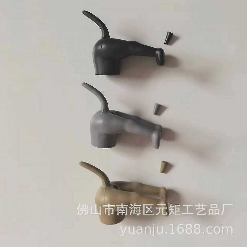 Creative Poop Dog Butt dentifrice capuchon