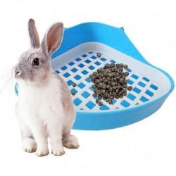 Rabbit Toilet Litter Tray, Healwe Pet Litter Corner Trays For Rabbit, Healwe Hamster