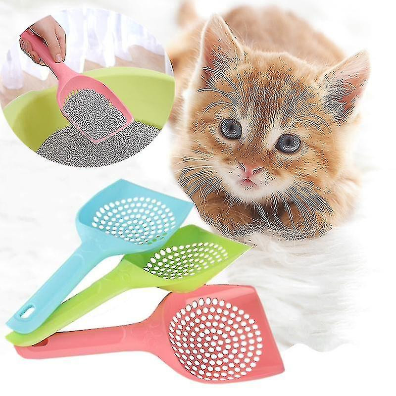 Cat Litter Scoop Pet Care Sand Waste Scooper Shovel Hollow Cleaning Tool Hollow Style Lightweight Durable Easy To Clean