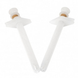 2pcs Professional Pet Pill Dispenser Cat Dog Puppy Control Rod Medicine Feeding