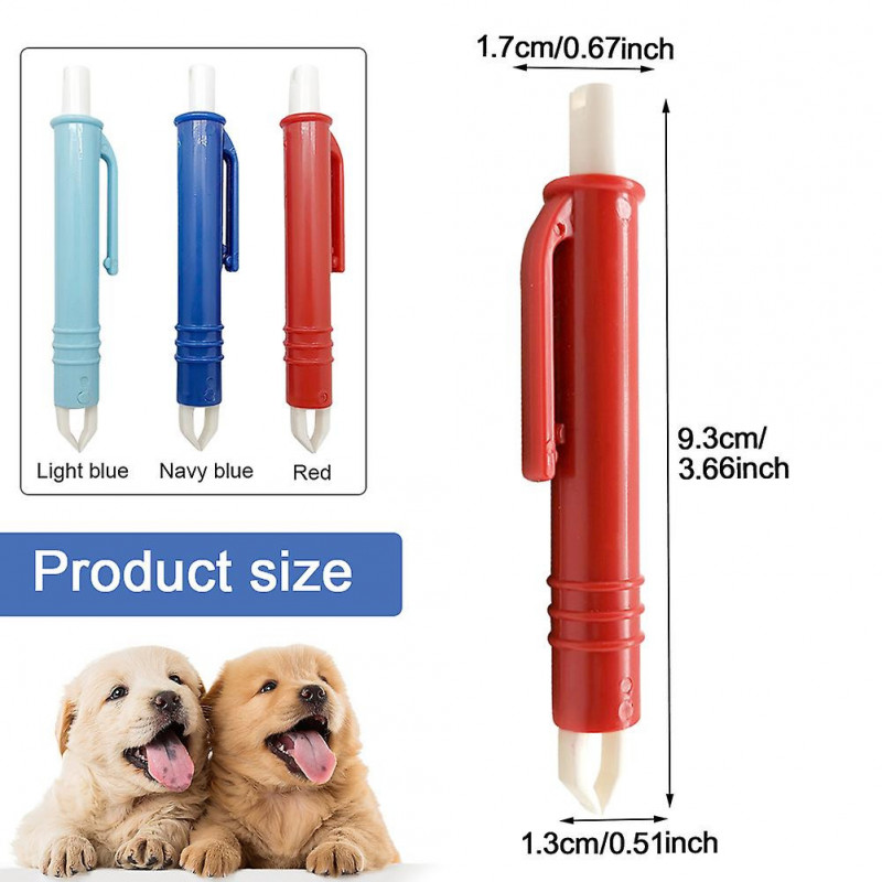 4pcs Nettoyage Chien Chat Maison Stylo Forme Tique Remover Pet Supplies Pinces Clip 4pcs Nettoyage Chien Chat Maison Stylo Forme Tique Remover Pet Supplies Pinces Clip