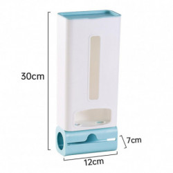 Wall Mount Garbage Bag Storage Box Organizer Plastic Bag Dispenser Storage Case