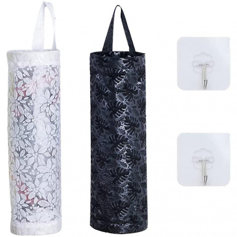 2 Sets Wall Mounted Organizer Grocery Bag Holder Plastic Bag Organizer Plastic Bag Storage Holder Wall Mounted Bag [...]
