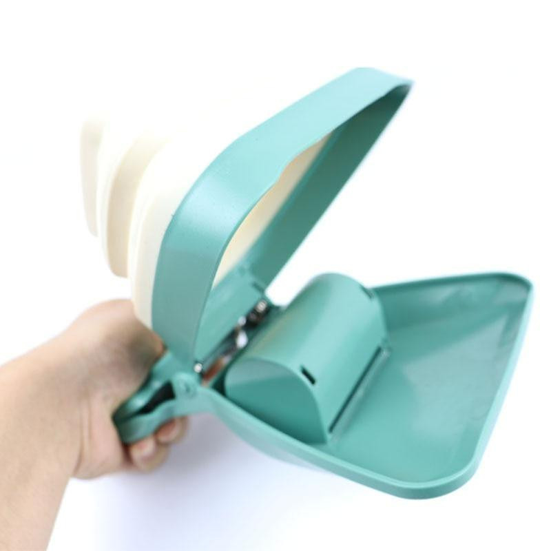 Dog Pet Travel Foldable Pooper Scooper With 1 Roll, Decomposable Bags