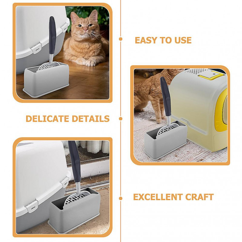 Litter Scoop Holder Litter Shovel Stand Indoor Litter Scooper Container Litter Scooper Holder