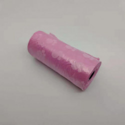 Sac à déchets pour chien jetable avec clip de laisse