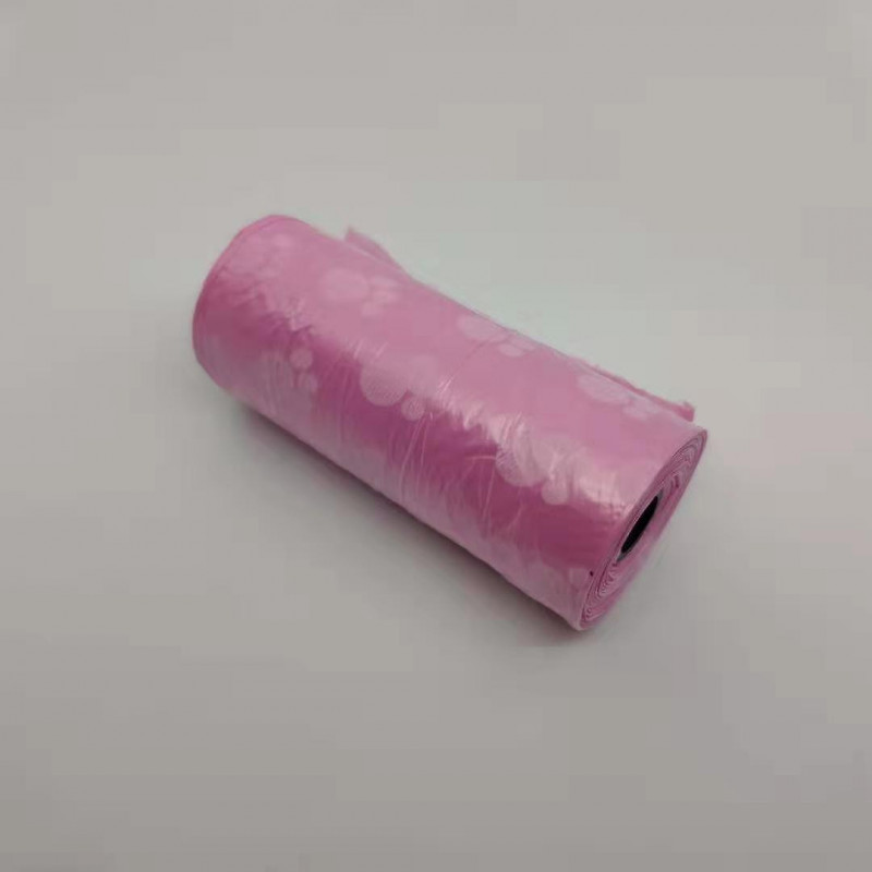 Sac à déchets pour chien jetable avec clip de laisse