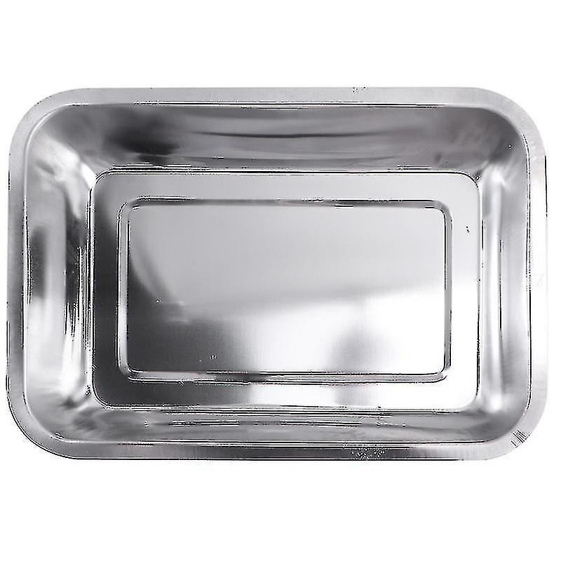 1pc Stainless Steel Pet Waste Dog Birds Urinary Tray Cage Accessory Silver