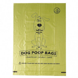 15pcs / Roll Biodégradable Dog Poop Bags Bulk Biobase Parfumé Poo Bag Dégradable Cat Waste Bags Dog Poop Bag [...]