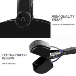 1 Pc Pet Poop Scooper Blue Color Poop Cleaning Shovel Tools For Pet